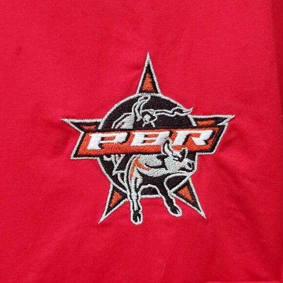 Bullhide Mens Professional Bull Rider Embroidered Button Front Shirt,Size Medium - Picture 5 of 12